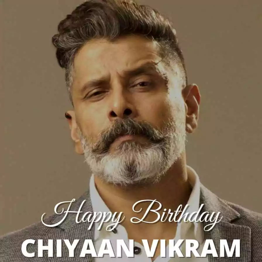 Chiyaan Vikram Birthday Whatsapp Status Video Download